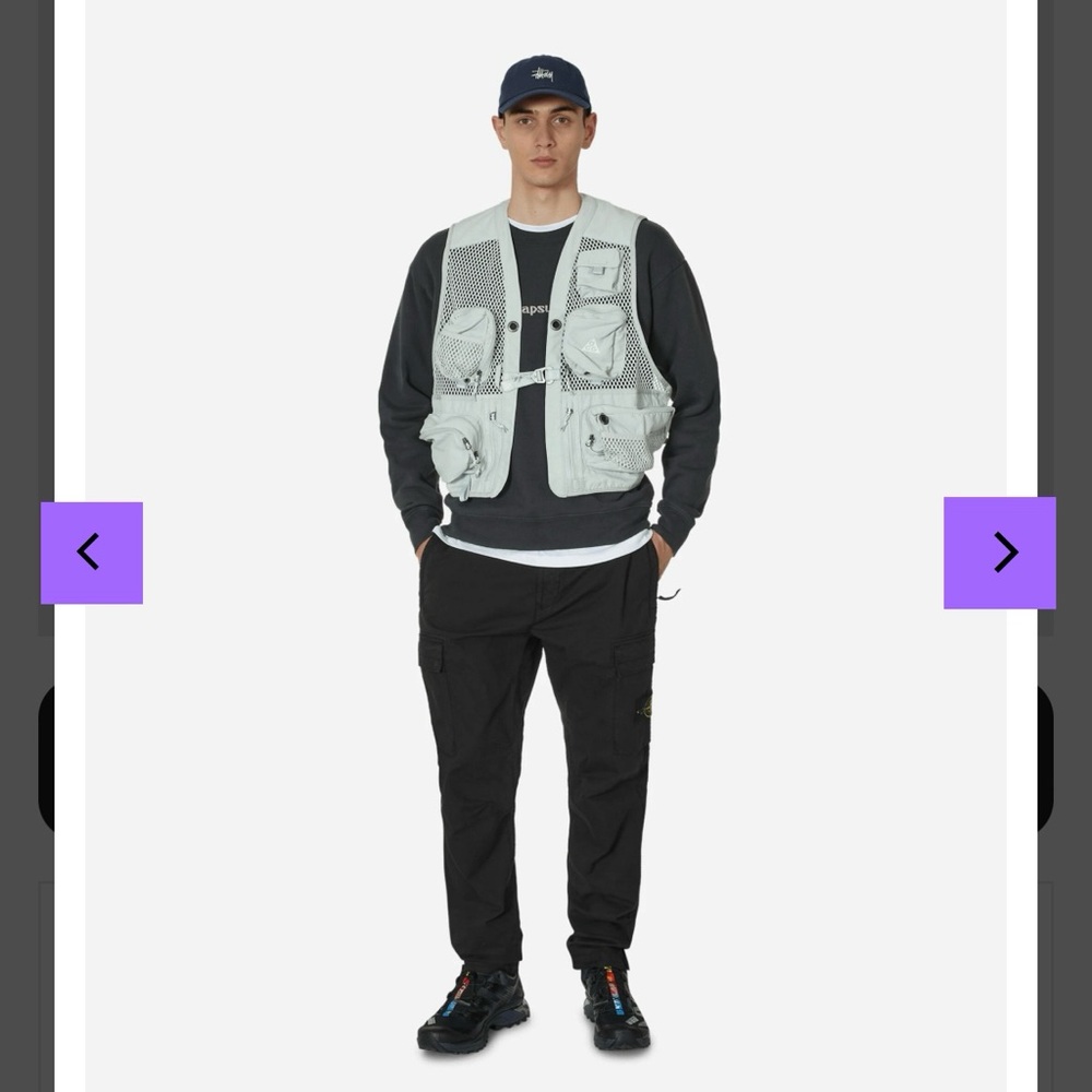 Nike ACG Buttles Vest 'Light Silver' - Picture 6 of 14